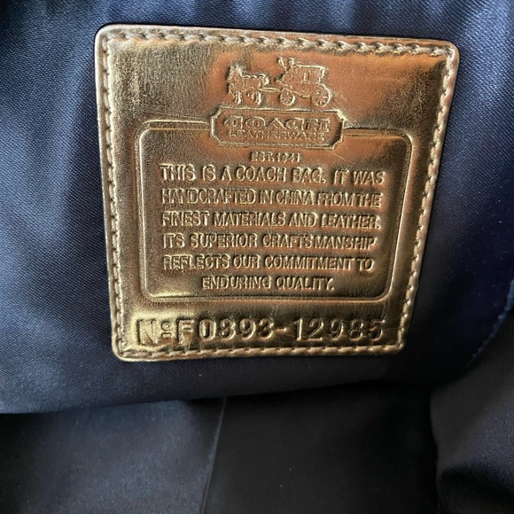 Coach RARE Vintage Exotic Python Satchel Limited Edition - Picture 9 of 17